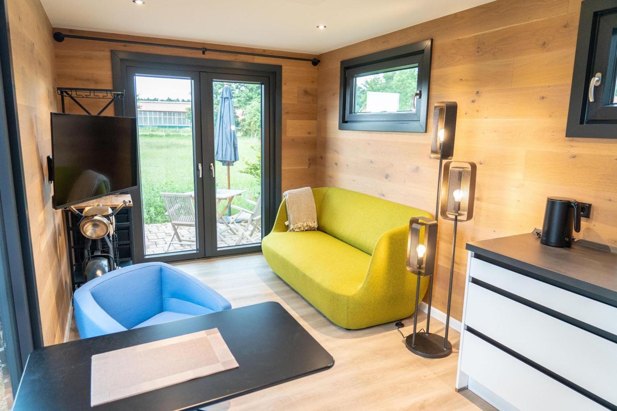 הוילה Luedersburg Hofgut Bockelkathen Tiny Haus 9 מראה חיצוני תמונה