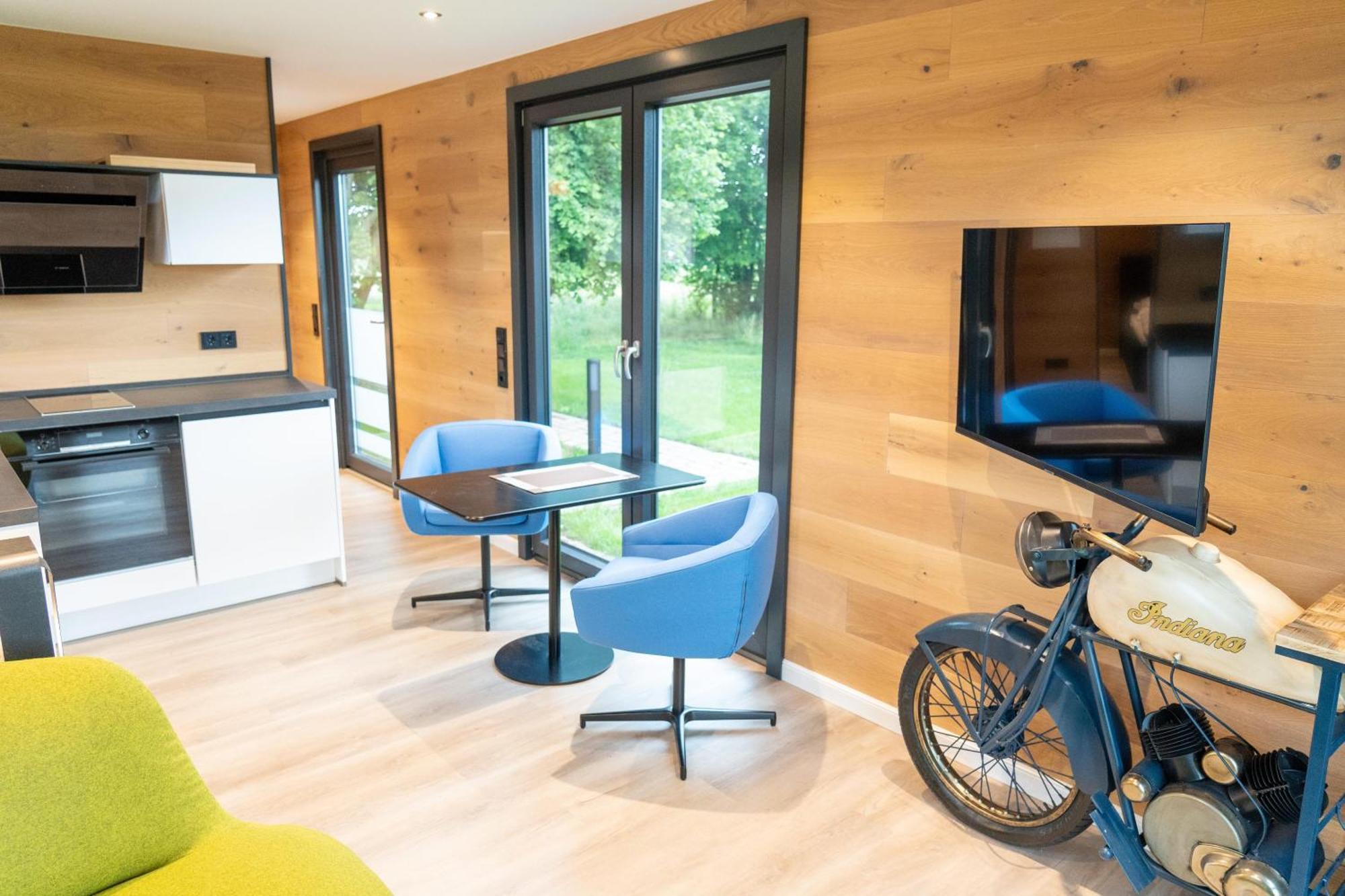 הוילה Luedersburg Hofgut Bockelkathen Tiny Haus 9 מראה חיצוני תמונה